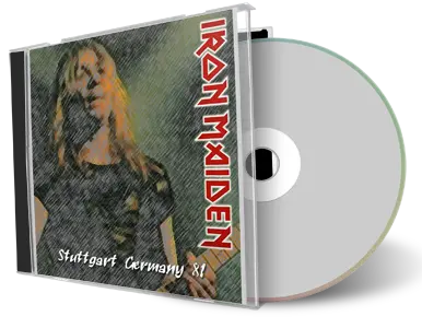 Artwork Cover of Iron Maiden 1981-08-15 CD Stuttgart Audience