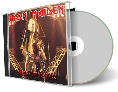 Artwork Cover of Iron Maiden 1982-03-17 CD Sheffield Audience