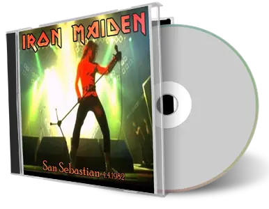 Artwork Cover of Iron Maiden 1982-04-04 CD San Sebastian Audience