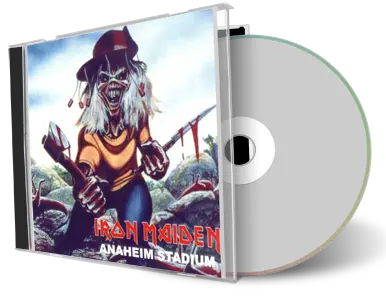 Artwork Cover of Iron Maiden 1982-07-17 CD Anaheim Audience