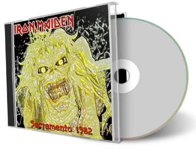 Artwork Cover of Iron Maiden 1982-09-03 CD Sacramento Audience