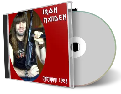 Artwork Cover of Iron Maiden 1983-01-10 CD Cincinnati Audience