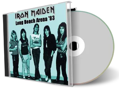 Artwork Cover of Iron Maiden 1983-07-09 CD Long Beach Audience