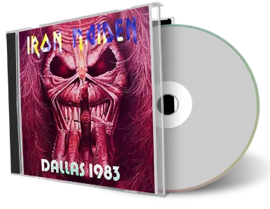 Artwork Cover of Iron Maiden 1983-07-23 CD Dallas Audience