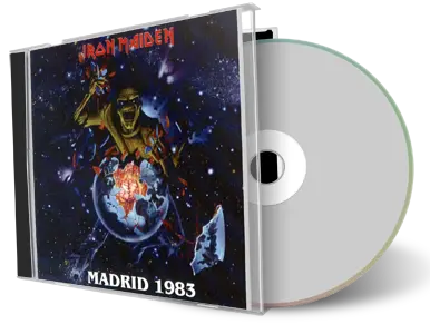 Artwork Cover of Iron Maiden 1983-11-25 CD Madrid Audience