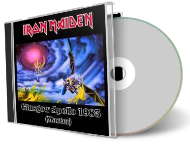 Artwork Cover of Iron Maiden 1983-12-05 CD Glasgow Audience