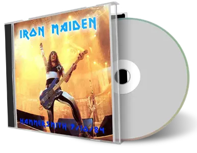 Artwork Cover of Iron Maiden 1984-10-09 CD Hammersmith Audience