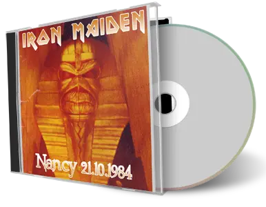 Artwork Cover of Iron Maiden 1984-10-21 CD Nancy Audience