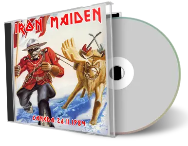 Artwork Cover of Iron Maiden 1984-11-26 CD Quebec Audience