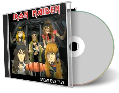 Artwork Cover of Iron Maiden 1986-11-23 CD Leiden Audience