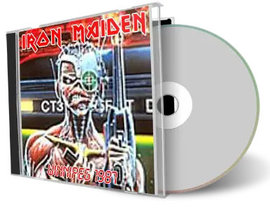 Artwork Cover of Iron Maiden 1987-04-20 CD Winnipeg Audience
