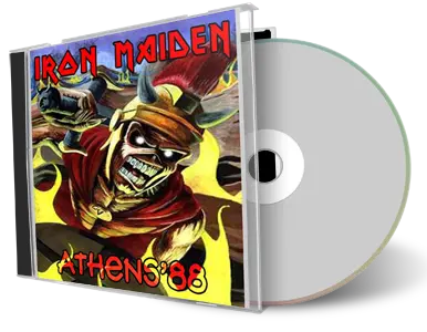 Artwork Cover of Iron Maiden 1988-09-13 CD Athens Audience