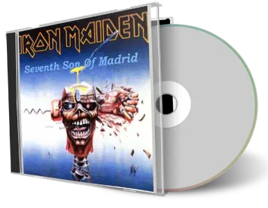 Artwork Cover of Iron Maiden 1988-09-18 CD Madrid Audience