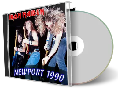 Artwork Cover of Iron Maiden 1990-10-07 CD Newport Audience