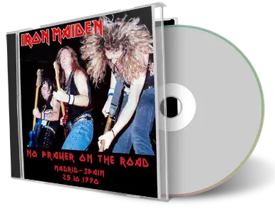 Artwork Cover of Iron Maiden 1990-10-25 CD Madrid Audience