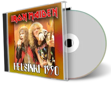 Artwork Cover of Iron Maiden 1990-11-12 CD Helsinki Audience