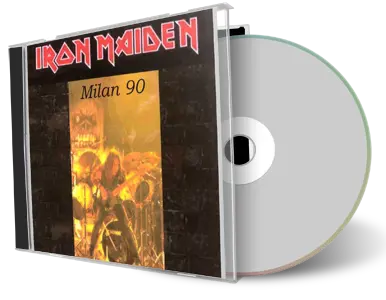 Artwork Cover of Iron Maiden 1990-11-18 CD Milan Audience