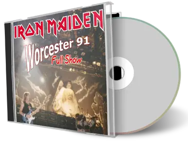 Artwork Cover of Iron Maiden 1991-01-23 CD Worcester Audience