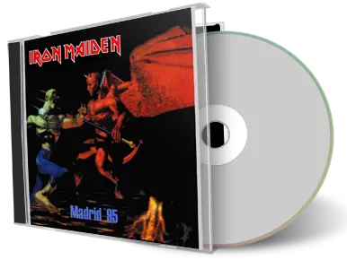 Artwork Cover of Iron Maiden 1995-11-21 CD Madrid Audience