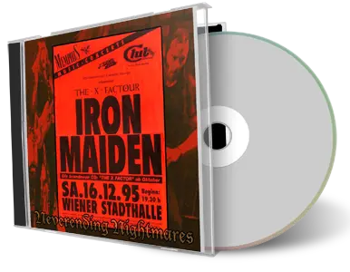 Artwork Cover of Iron Maiden 1995-12-16 CD Vienna Audience