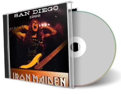 Artwork Cover of Iron Maiden 1998-08-04 CD San Diego Audience