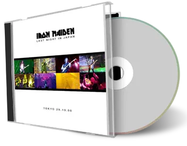 Artwork Cover of Iron Maiden 2000-10-29 CD Tokyo Audience