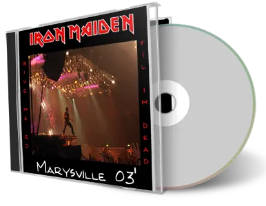 Artwork Cover of Iron Maiden 2003-08-30 CD Marysville Audience