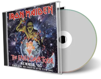 Artwork Cover of Iron Maiden 2005-06-25 CD Paris Audience