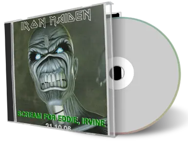 Artwork Cover of Iron Maiden 2006-10-21 CD Irvine Audience