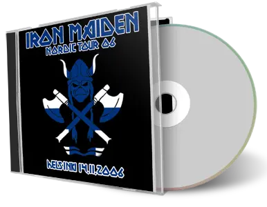 Artwork Cover of Iron Maiden 2006-11-14 CD Helsinki Audience