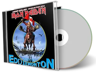Artwork Cover of Iron Maiden 2012-07-27 CD Edmonton Audience