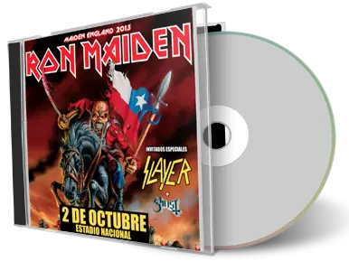 Artwork Cover of Iron Maiden 2013-10-02 CD Chile Audience