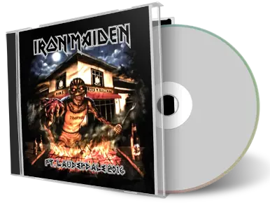 Artwork Cover of Iron Maiden 2016-02-24 CD Fort Lauderdale Audience