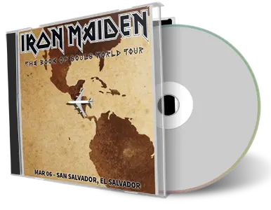 Artwork Cover of Iron Maiden 2016-03-06 CD San Salvadore Audience
