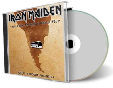 Artwork Cover of Iron Maiden 2016-03-13 CD Various Audience