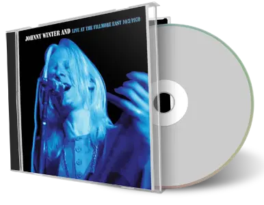 Artwork Cover of Johnny Winter 1970-10-03 CD New York City Soundboard