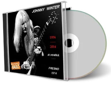 Artwork Cover of Johnny Winter 1974-03-31 CD Fresno Soundboard