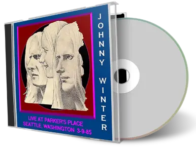 Artwork Cover of Johnny Winter 1985-03-09 CD Seattle Soundboard