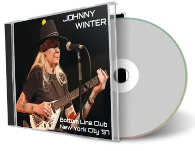 Artwork Cover of Johnny Winter 1997-04-16 CD New York City Soundboard