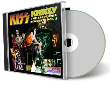 Artwork Cover of Kiss 1979-11-29 CD San Diego Audience