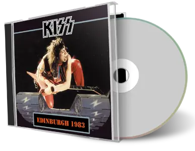 Artwork Cover of Kiss 1983-10-28 CD Edinburgh Audience