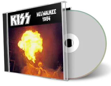Artwork Cover of Kiss 1984-02-10 CD Milwaukee Audience