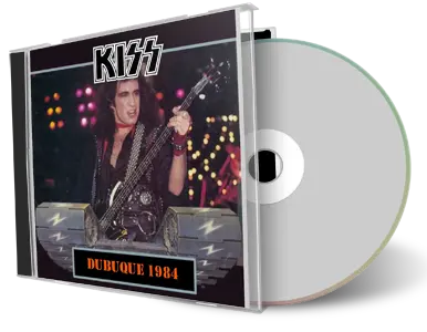 Artwork Cover of Kiss 1984-02-11 CD Dubuque Audience