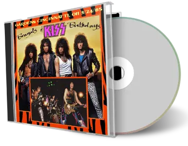 Artwork Cover of Kiss 1985-03-24 CD Cincinnati Audience
