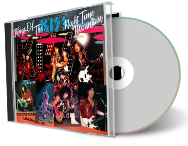 Artwork Cover of Kiss 1986-04-10 CD Baltimore Audience