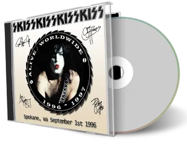 Artwork Cover of Kiss 1996-09-01 CD Spokane Audience