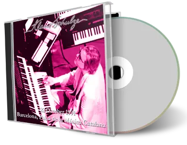 Artwork Cover of Klaus Schulze 1991-10-22 CD Barcelona Audience