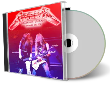 Artwork Cover of Metallica 1984-11-23 CD Bordeaux Audience