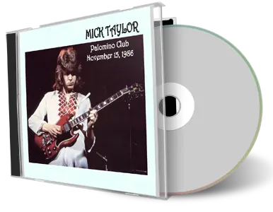 Artwork Cover of Mick Taylor 1986-11-15 CD North Hollywood Audience