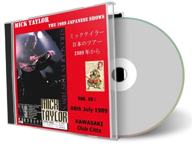 Artwork Cover of Mick Taylor 1989-07-08 CD Kawasaki Audience
